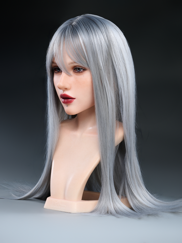 H903 Free Iron AI Talking Silicone Blowjob Sex Doll Head