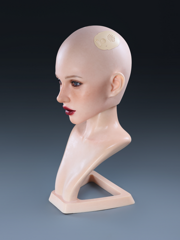 H903 Free Iron AI Talking Silicone Blowjob Sex Doll Head