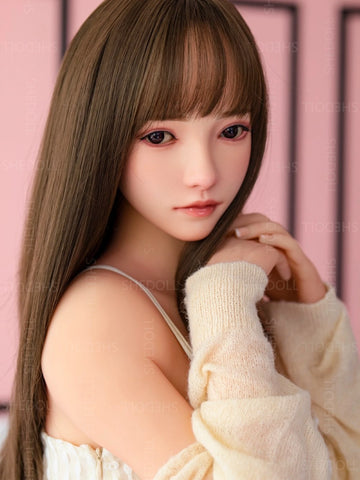 F5873—158cm/5ft2-38kg C Cup Asian Silicone Head TPE Body Sex Doll | SHEDOLL