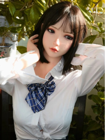 F5880—158cm/5ft2-38kg C Cup Asian Silicone Head TPE Body Sex Doll | SHEDOLL