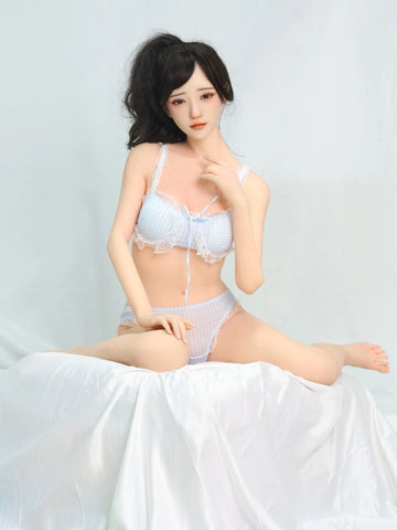 F5881—158cm/5ft2-38kg C Cup Asian Silicone Head TPE Body Sex Doll | SHEDOLL