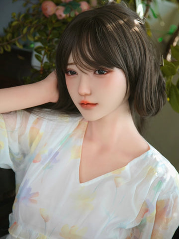 F5883—158cm/5ft2-38kg C Cup Asian Silicone Head TPE Body Sex Doll | SHEDOLL