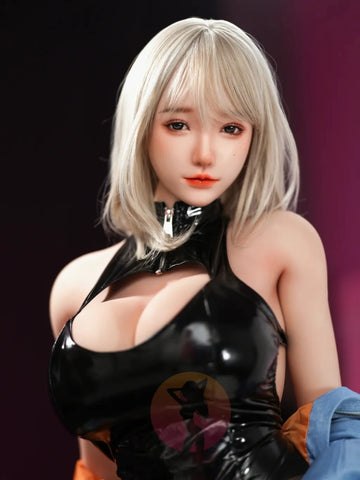 F6018—163cm/5ft4-43kg H Cup Asian Silicone Head TPE Body Sex Doll | SHEDOLL