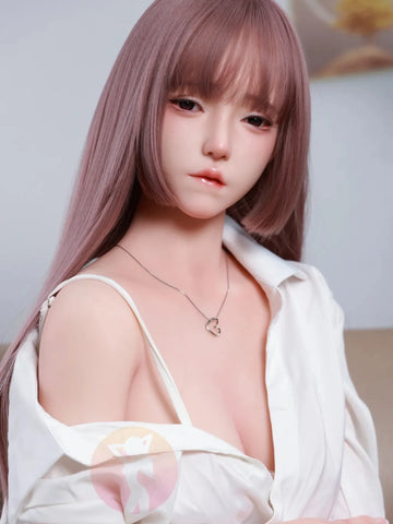 F5890—158cm/5ft2-38kg C Cup Asian Silicone Head TPE Body Sex Doll | SHEDOLL