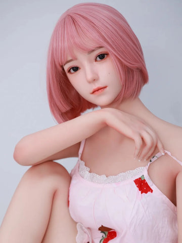 F5891—158cm/5ft2-38kg C Cup Asian Silicone Head TPE Body Sex Doll | SHEDOLL