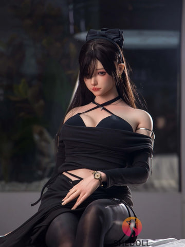 F6035—165cm/5ft4-56kg E Cup Asian ROS Silicone Sex Doll | SHEDOLL