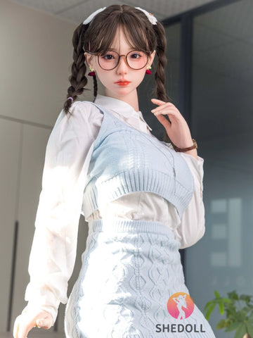 F6036—165cm/5ft4-56kg E Cup Asian Silicone Sex Doll | SHEDOLL