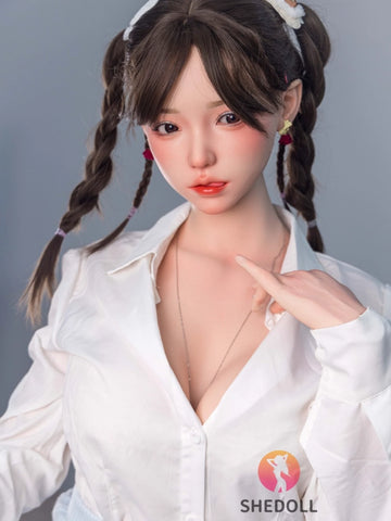 F6036—165cm/5ft4-56kg E Cup Asian Silicone Sex Doll | SHEDOLL