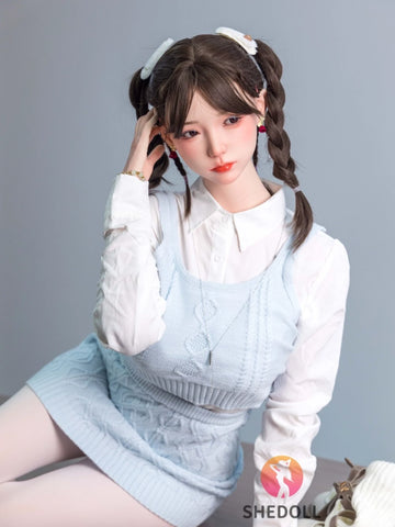 F6036—165cm/5ft4-56kg E Cup Asian Silicone Sex Doll | SHEDOLL