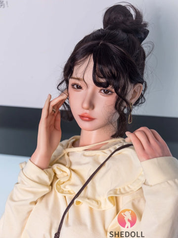 F5895—158cm/5ft2-47kg C Cup Asian ROS Silicone Sex Doll | SHEDOLL