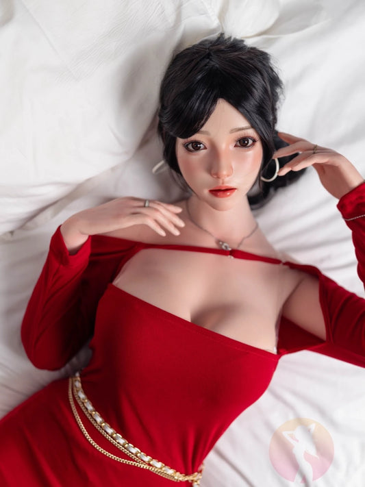F6037—165cm/5ft4-56kg E Cup Asian ROS Silicone Sex Doll | SHEDOLL