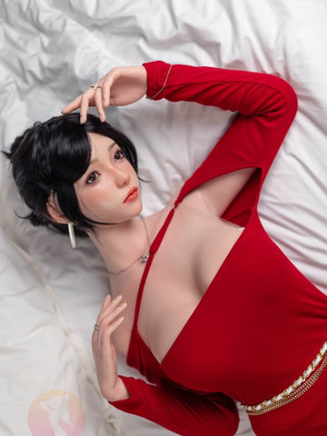 F6037—165cm/5ft4-56kg E Cup Asian ROS Silicone Sex Doll | SHEDOLL