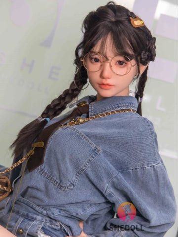 F5897—158cm/5ft2-47kg C Cup Asian ROS Silicone Sex Doll | SHEDOLL