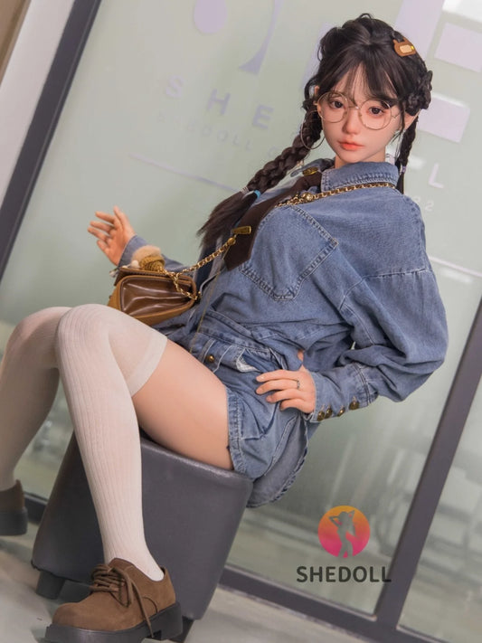 F5897—158cm/5ft2-47kg C Cup Asian ROS Silicone Sex Doll | SHEDOLL