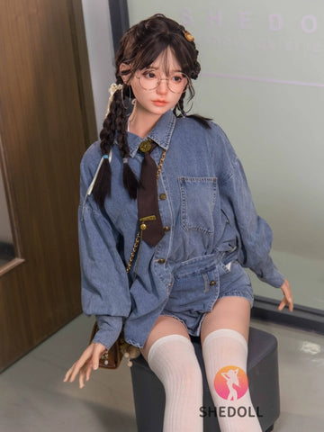 F5897—158cm/5ft2-47kg C Cup Asian ROS Silicone Sex Doll | SHEDOLL