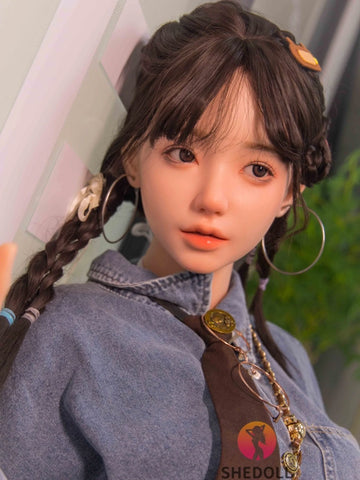 F5897—158cm/5ft2-47kg C Cup Asian ROS Silicone Sex Doll | SHEDOLL