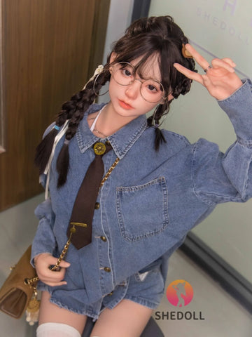 F5897—158cm/5ft2-47kg C Cup Asian ROS Silicone Sex Doll | SHEDOLL