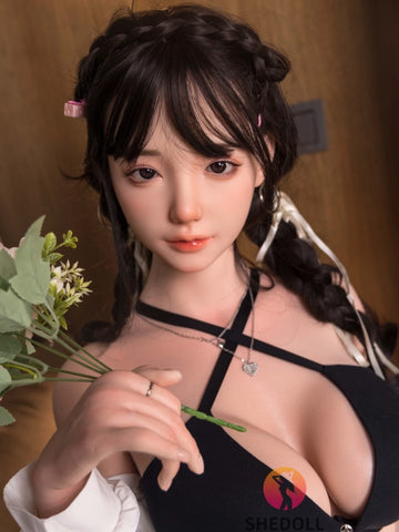 F6040—165cm/5ft4-56kg E Cup Asian Silicone Sex Doll | SHEDOLL