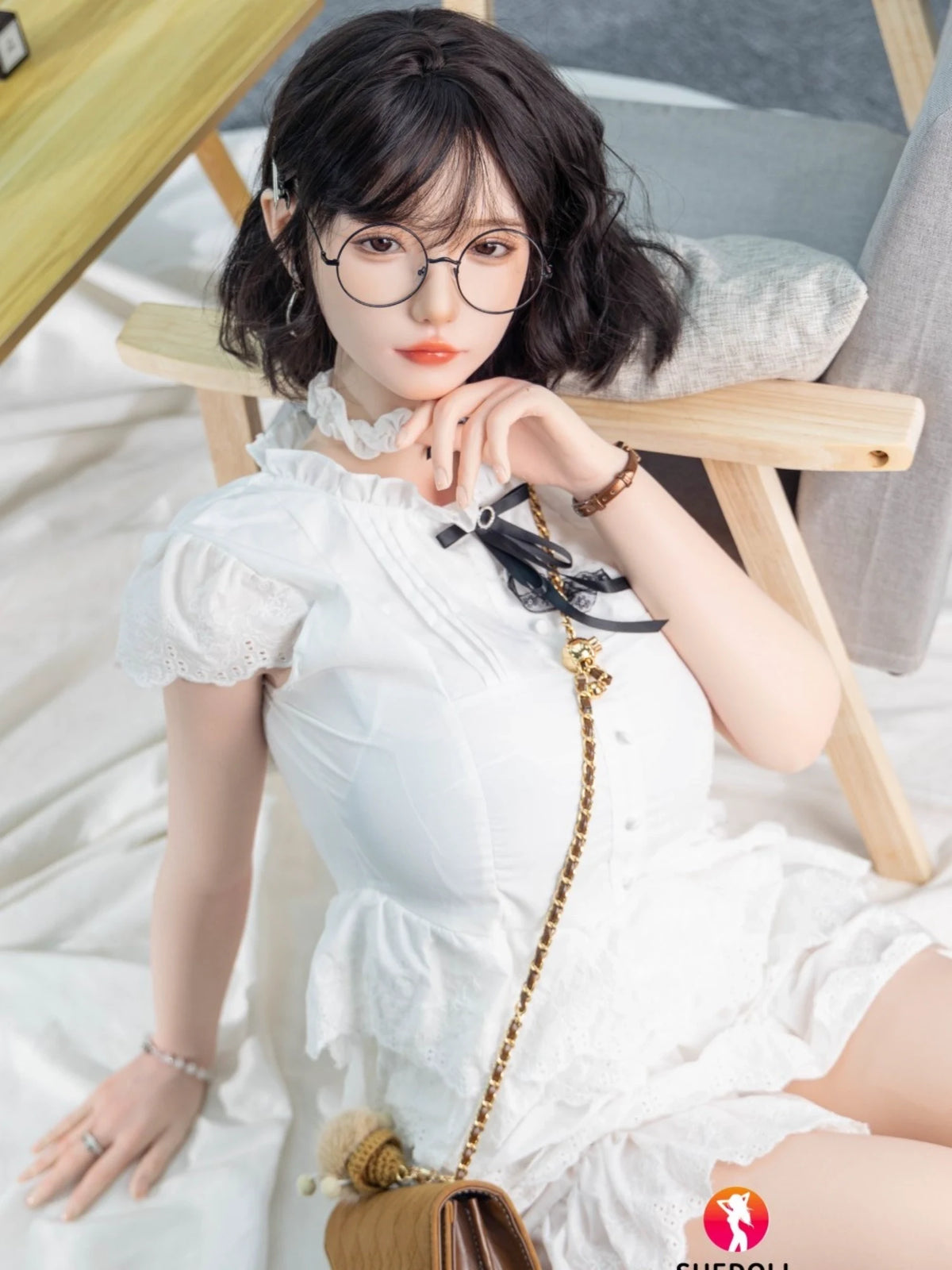 F6041—165cm/5ft4-56kg E Cup Asian ROS Silicone Sex Doll | SHEDOLL