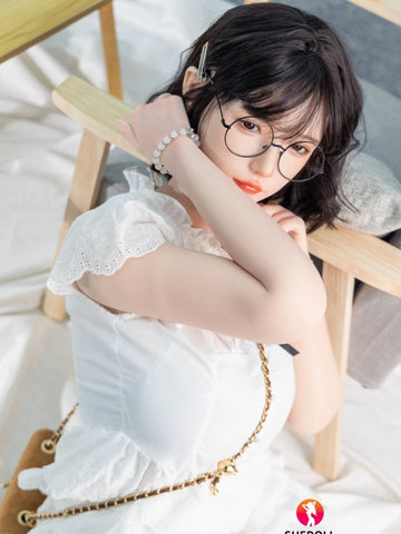 F6041—165cm/5ft4-56kg E Cup Asian ROS Silicone Sex Doll | SHEDOLL