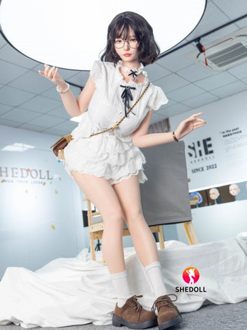 F6041—165cm/5ft4-56kg E Cup Asian ROS Silicone Sex Doll | SHEDOLL