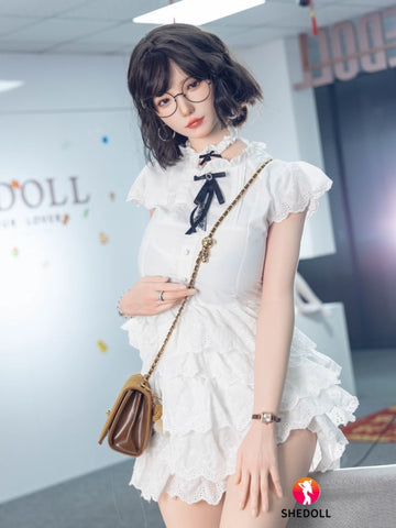 F6041—165cm/5ft4-56kg E Cup Asian ROS Silicone Sex Doll | SHEDOLL