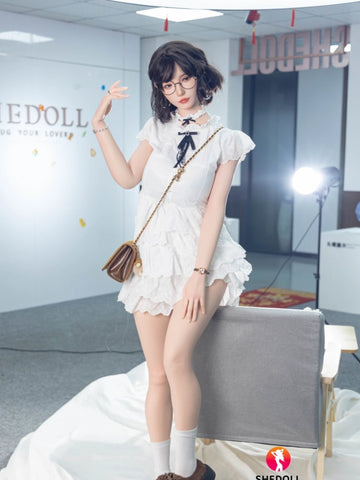 F6041—165cm/5ft4-56kg E Cup Asian ROS Silicone Sex Doll | SHEDOLL