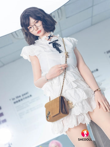 F6041—165cm/5ft4-56kg E Cup Asian ROS Silicone Sex Doll | SHEDOLL