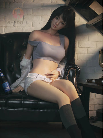 F6054—158cm/5ft2-47kg C Cup Asian Silicone Sex Doll | SHEDOLL