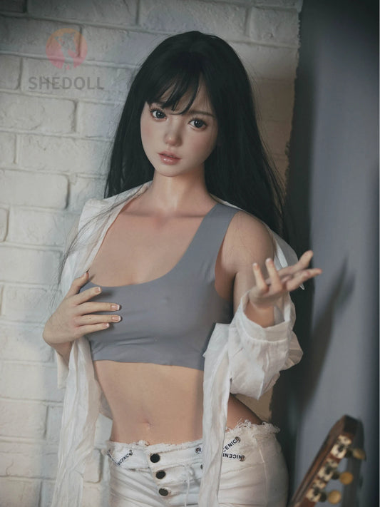 F6054—158cm/5ft2-47kg C Cup Asian Silicone Sex Doll | SHEDOLL
