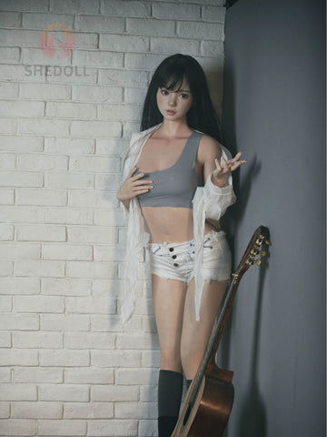 F6054—158cm/5ft2-47kg C Cup Asian Silicone Sex Doll | SHEDOLL