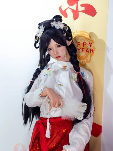 F6042—165cm/5ft4-56kg E Cup Asian Silicone Sex Doll | SHEDOLL