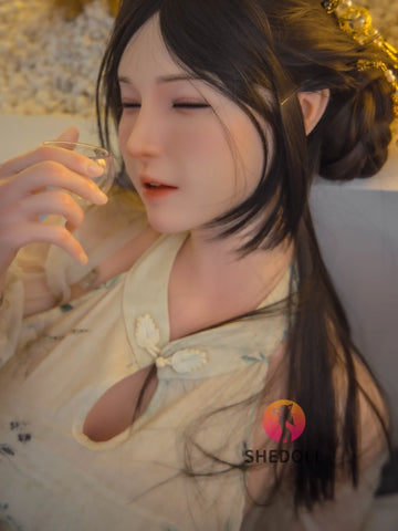 F6043—165cm/5ft4-56kg E Cup Asian Silicone Sex Doll | SHEDOLL