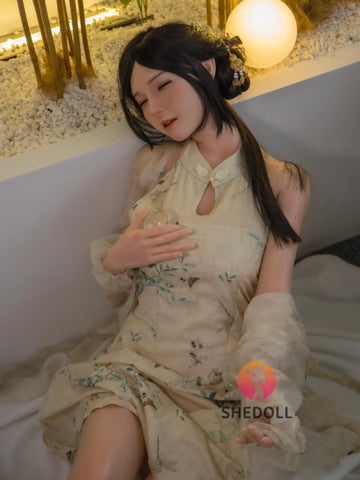 F6043—165cm/5ft4-56kg E Cup Asian Silicone Sex Doll | SHEDOLL