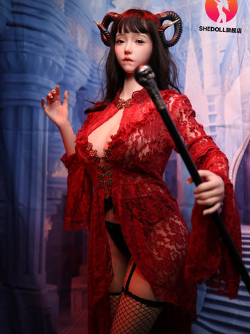 F6021—163cm/5ft4-51kg H Cup Asian Silicone Sex Doll | SHEDOLL