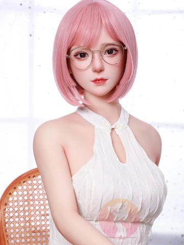F6000—158cm/5ft2-38kg C Cup Asian Silicone Head TPE Body Sex Doll | SHEDOLL