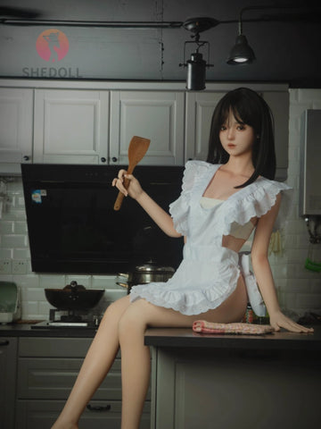 F6001—158cm/5ft2-47kg C Cup Asian ROS Silicone Sex Doll | SHEDOLL