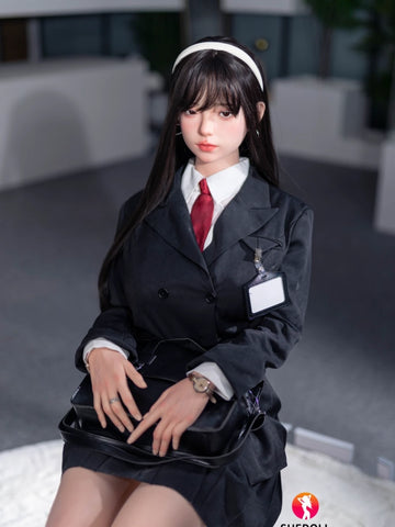 F6044—165cm/5ft4-56kg E Cup Asian ROS Silicone Sex Doll | SHEDOLL