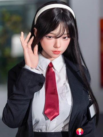 F6044—165cm/5ft4-56kg E Cup Asian ROS Silicone Sex Doll | SHEDOLL