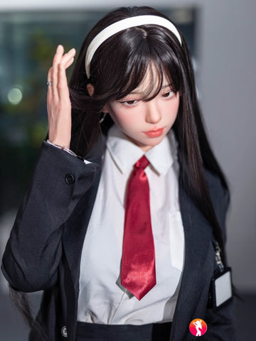 F6044—165cm/5ft4-56kg E Cup Asian ROS Silicone Sex Doll | SHEDOLL