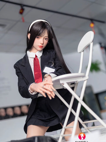 F6044—165cm/5ft4-56kg E Cup Asian ROS Silicone Sex Doll | SHEDOLL