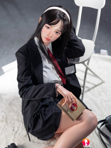 F6044—165cm/5ft4-56kg E Cup Asian ROS Silicone Sex Doll | SHEDOLL