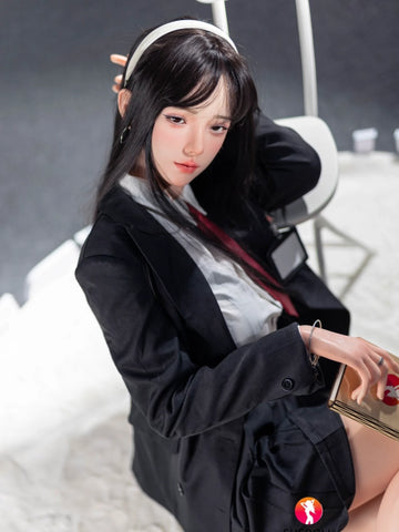 F6044—165cm/5ft4-56kg E Cup Asian ROS Silicone Sex Doll | SHEDOLL