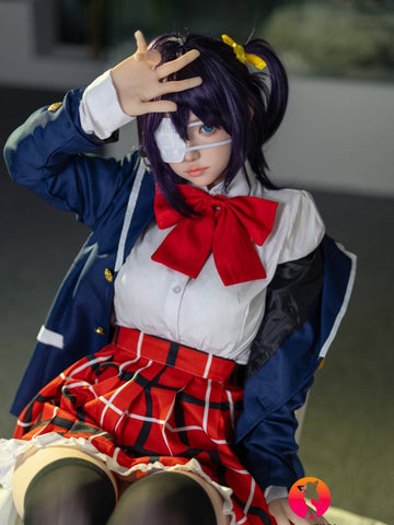 F6072—156cm/5ft1-38kg E Cup Asian ROS Silicone Head TPE Body Sex Doll | SHEDOLL