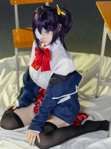 F6072—156cm/5ft1-38kg E Cup Asian ROS Silicone Head TPE Body Sex Doll | SHEDOLL