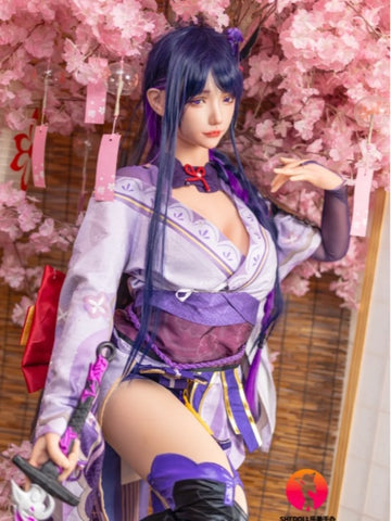 F6045—165cm/5ft4-56kg E Cup Asian ROS Silicone Sex Doll | SHEDOLL