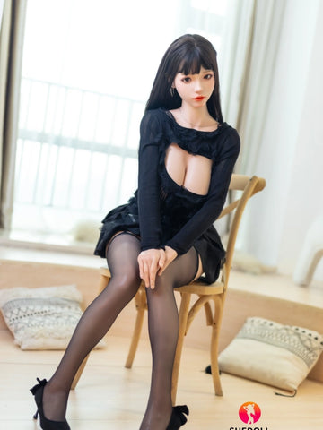F6022—163cm/5ft4-51kg H Cup Asian ROS Silicone Sex Doll | SHEDOLL