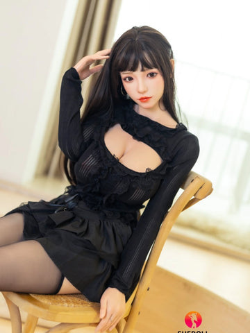 F6022—163cm/5ft4-51kg H Cup Asian ROS Silicone Sex Doll | SHEDOLL