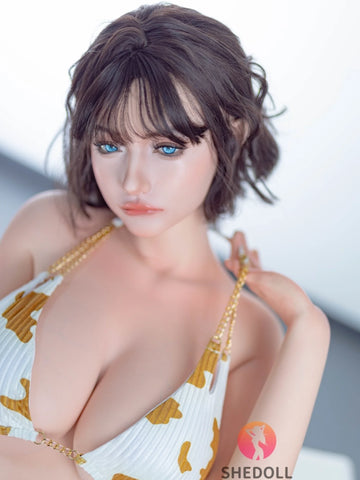 F6025—163cm/5ft4-51kg H Cup Asian ROS Silicone Sex Doll | SHEDOLL
