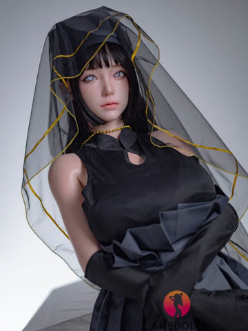 F6025—163cm/5ft4-51kg H Cup Asian ROS Silicone Sex Doll | SHEDOLL